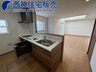 岩岡町岩岡 3480万円 キッチンになります。内幅ゆったりございますのでお好きな家具・家電置いていただけます♪現地（2023年12月9日）撮影
