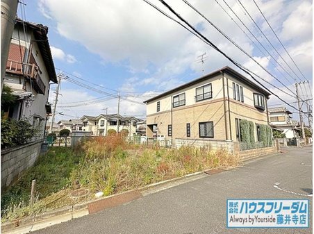 広瀬（喜志駅） 1480万円 間口も９.４ｍあり、光がたっぷり取り込める邸が建築可能