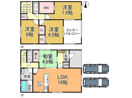 出屋敷町（京終駅） 2580万円 駐車スペース２台可能！！
