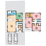 FIRST TOWN　姫路市網干区新在家　第４期　全２邸　【一戸建て】 間取り図