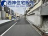東人丸町（大蔵谷駅） 5980万円・6180万円 前面道路は約9メートルの幅員がございます。交通量は比較的少なく安心生活していただけます。現地（2024年2月20日）撮影