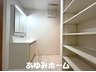 金田町５（大日駅） 2780万円 【洗面収納写真】 可動棚の収納つきで、タオル類や着替えを置いておけます♪