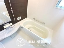 北原（妻鹿駅） 2188万円 現地写真（浴室） 老後の事にも配慮した設計、ゆったりできる浴室です。