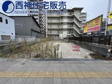 桜町（人丸前駅） 6500万円 敷地面積　広々約49坪でゆったりしております。現地（2023年12月19日）撮影