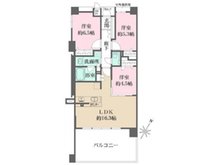 ワコーレ新神戸ステーションリブリエ 3LDK、価格4780万円、専有面積70.81㎡、バルコニー面積16.65㎡