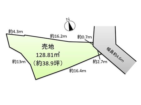 野々上１（藤井寺駅） 1290万円 土地価格1290万円、土地面積128.81㎡区画図はこちら♪