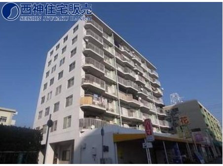 新吉田第2住宅 JR「西明石」駅より徒歩約25分の立地です。現地（2023年2月）撮影