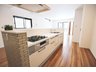 kiNOie都島区高倉町３丁目　自由設計住宅　ご自慢ハウスプロジェクト 食洗機、浄水器付のアイランドキッチン。