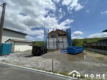 三島江３ 4980万円 ■現地外観写真・４月２５日撮影■ 完成までは同社施工の近隣モデルハウスをご覧いただけます♪事前のご予約をお願いいたします♪