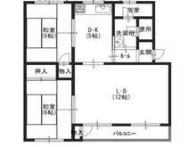 神陵台北住宅 2LDK、価格980万円、専有面積61.52㎡