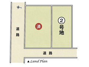 根木建設工業　東野中井ノ上町 区画図