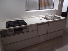 小倉東町（牧野駅） 1480万円 室内（2021年9月）撮影：食洗機付きシステムキッチンを新設