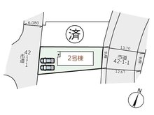 赤坂台６（栂・美木多駅） 3880万円 ■全２区画■車種によっては駐車３台可能です♪