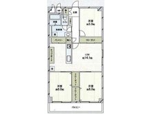 ガーデンハイツ須磨Ｄ棟 3LDK、価格1650万円、専有面積83.87㎡、バルコニー面積9.68㎡室内全面リフォーム済みです。