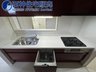 青山台１ 3390万円 1階のキッチンです。本体に収納力もございます。3口コンロと、食洗機を装備したシステムキッチンで、家事も捗りそうですね♪現地（2024年2月2日）撮影