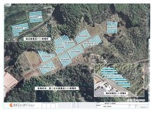 【事業用物件】正木 1300万円 営農型太陽光発電所区画図