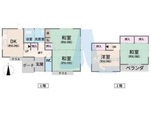 松永町３（松永駅） 780万円 780万円、3DK、土地面積90.1㎡、建物面積93.69㎡