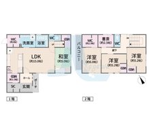 水呑町（福山駅） 3780万円 3780万円、4LDK+S（納戸）、土地面積149.72㎡、建物面積109.3㎡リビングを中心とした間取りが明るいファミリー空間を実現。