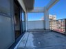 松川町（段原一丁目駅） 9000万円 5階のルーフバルコニー。 現地（2023年2月）撮影