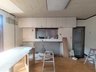 大字田島 1549万円 キッチンスペースの様子です、今から新しいキッチンが設置される予定です。