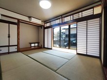 熊本市南区土河原町 １Fにある和室は布団派の人や、来客用の客間としてもピッタリです。