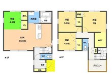 西陵４ 2980万円 2980万円、4LDK、土地面積120.2㎡、建物面積96.05㎡和室は小上がりになっています。 リビングと一体となり広々と利用できます。