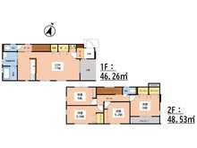 諸岡６（笹原駅） 4498万円 4498万円、4LDK、土地面積134.92㎡、建物面積94.79㎡家族みんなが一番長く過ごすリビングには収納スペース盛りだくさん♪ お部屋も綺麗に保てます◎