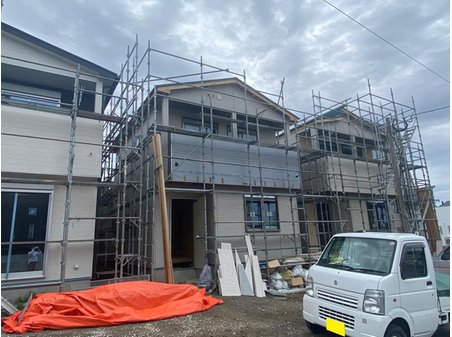 吉野３ 2530万円 令和6年6月撮影 区画整理地内の新しい住宅街の一画。