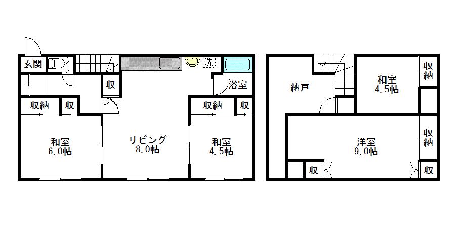 南沢六条２ 490万円