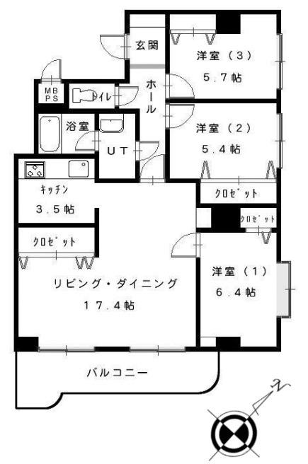 ライオンズマンション手稲本町