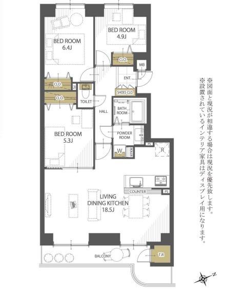 ロピア平岸　407号室