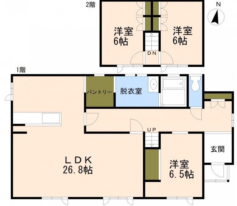 明野新町６（苫小牧駅） 1800万円