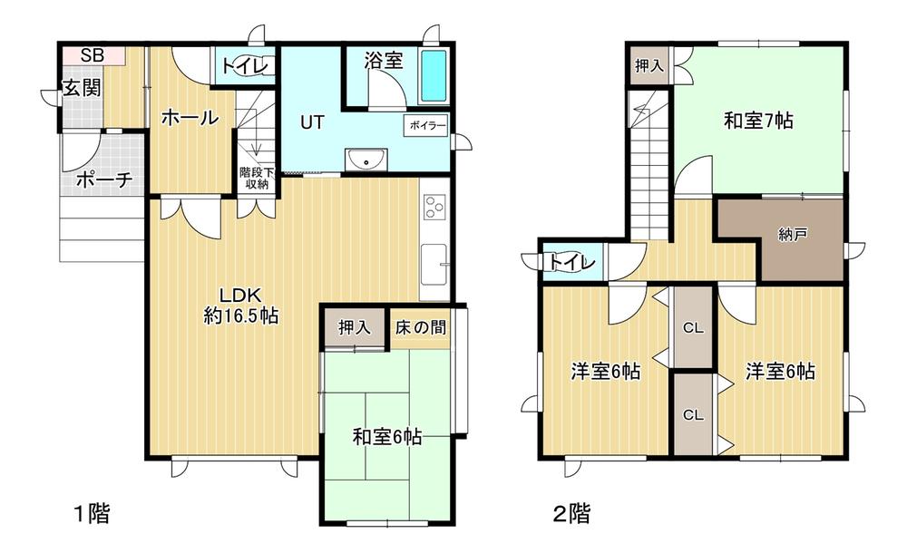 北広島市西の里８４２番１４　４ L D K