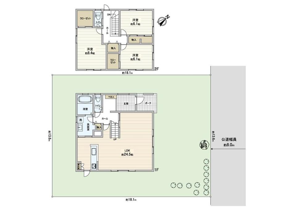 南十四条西１９（西線１４条駅） 6480万円