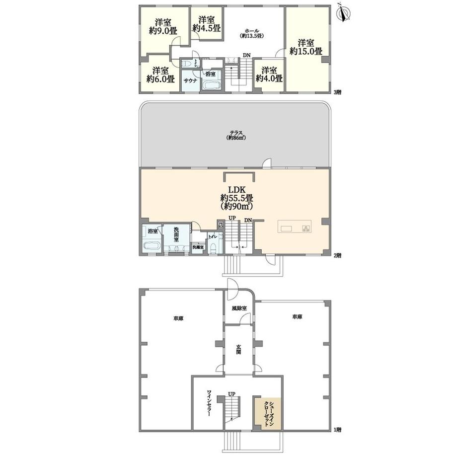 界川３ 3億3000万円