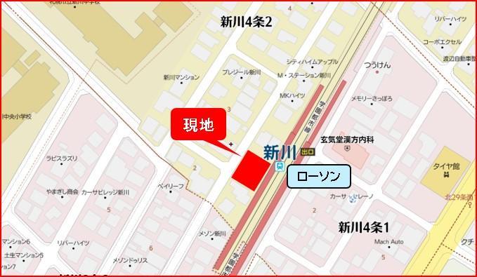 現地案内図