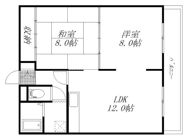 富士マンション浪花　407号室