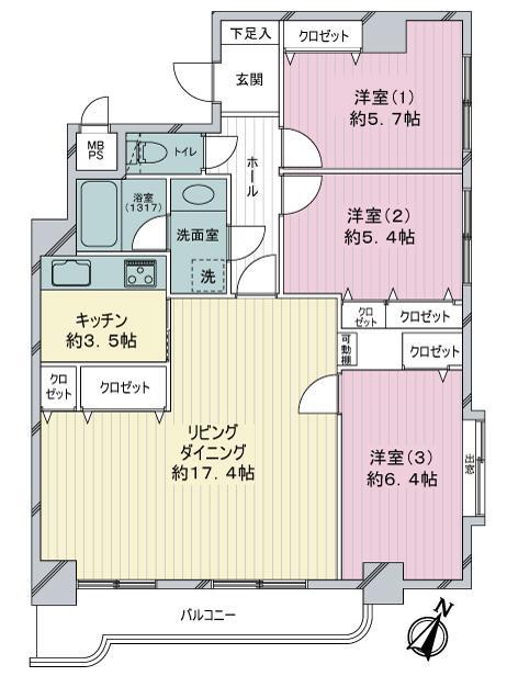 ライオンズマンション手稲本町