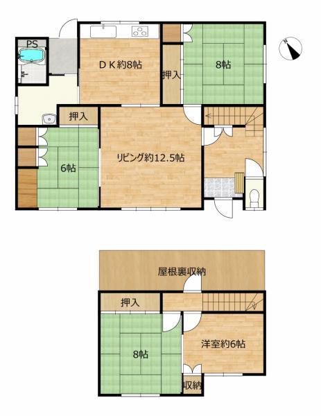 上野町（湯の川駅） 1699万円