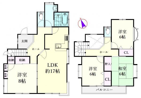 西花苑２ 1350万円