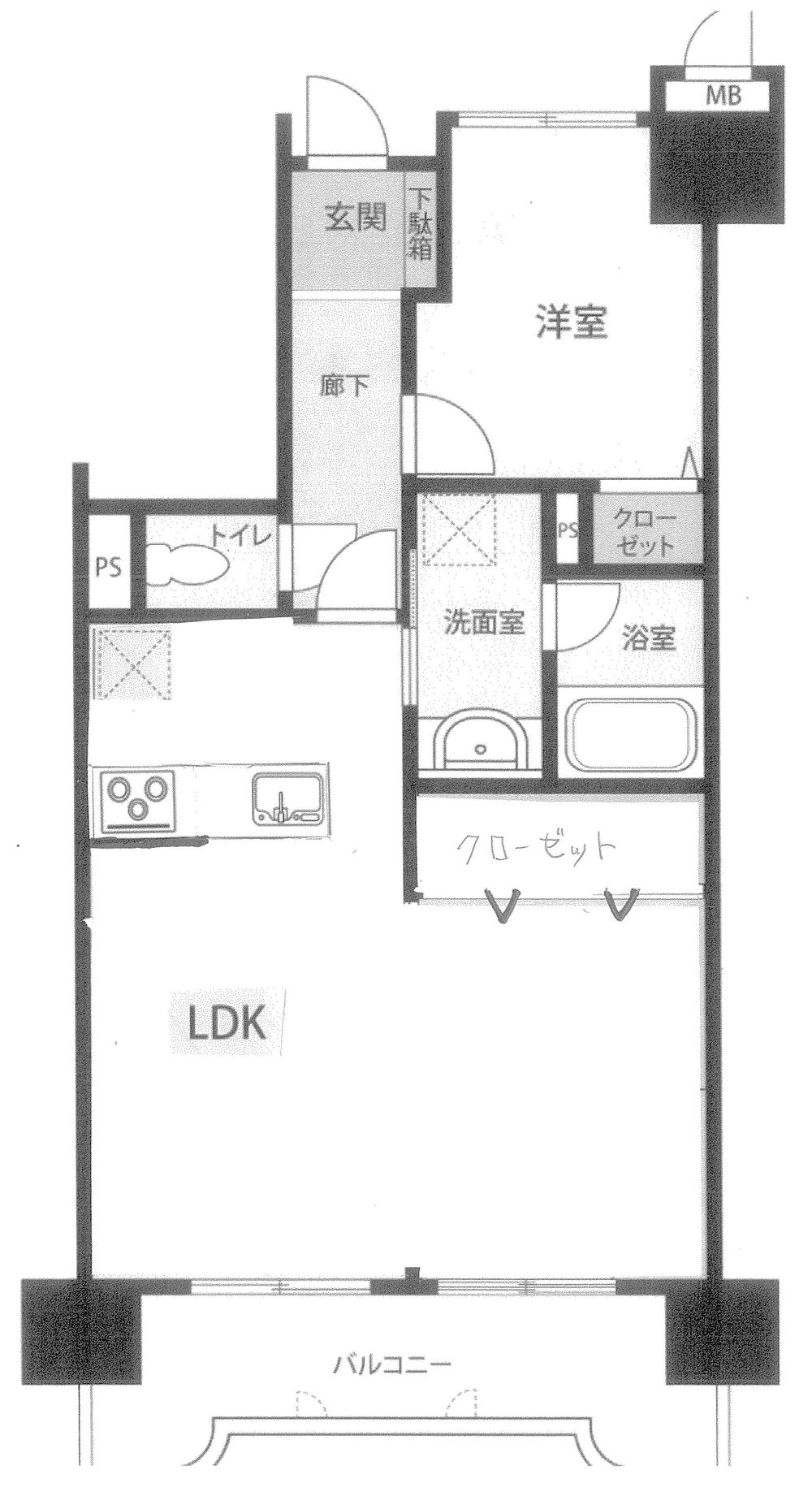 パークハイツ南大通　1402