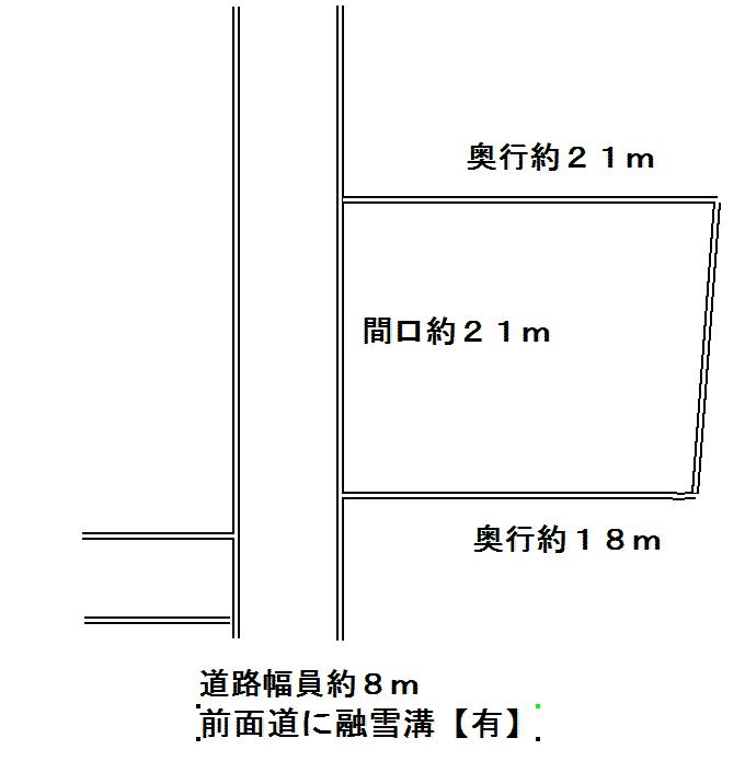 大字福野田字実田（板柳駅） 800万円