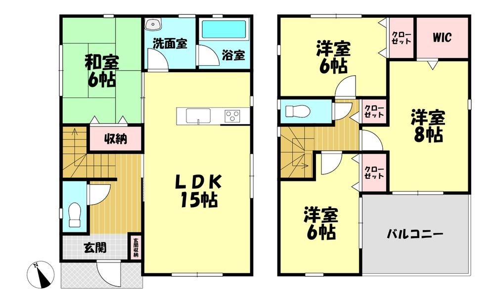 秋田市将軍野南第2　2号棟