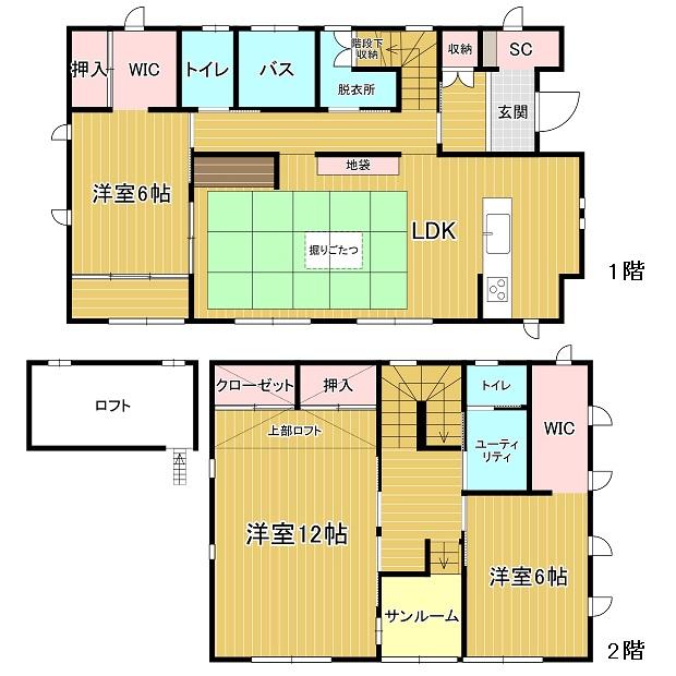 大字西大塚（西大塚駅） 2800万円