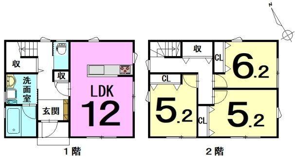 大字大清水１（弘前東高前駅） 2190万円