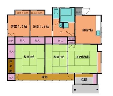 福岡深谷字青木後（白石駅） 520万円