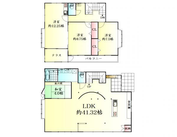 字新南（大河原駅） 1850万円