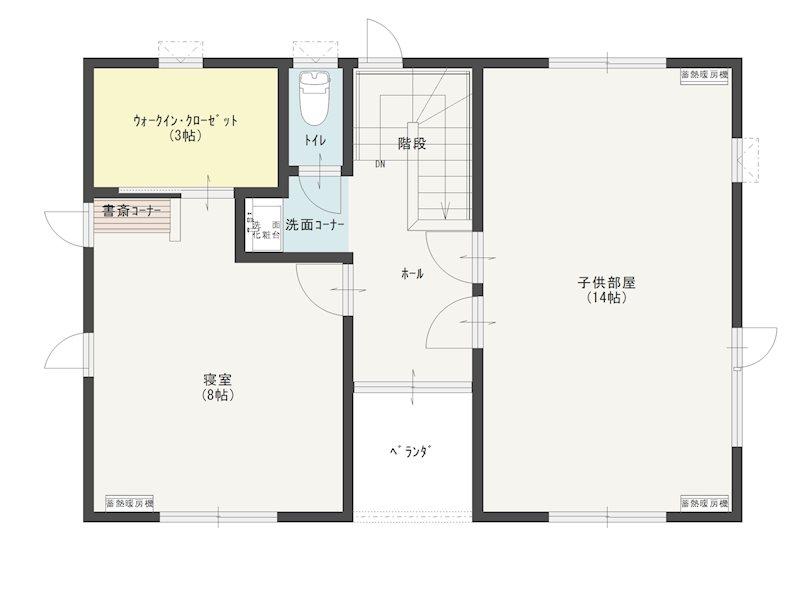 【八戸支店】上北郡六戸町小松ヶ丘3丁目_中古住宅