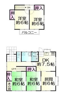 西花苑２（陸前落合駅） 495万円