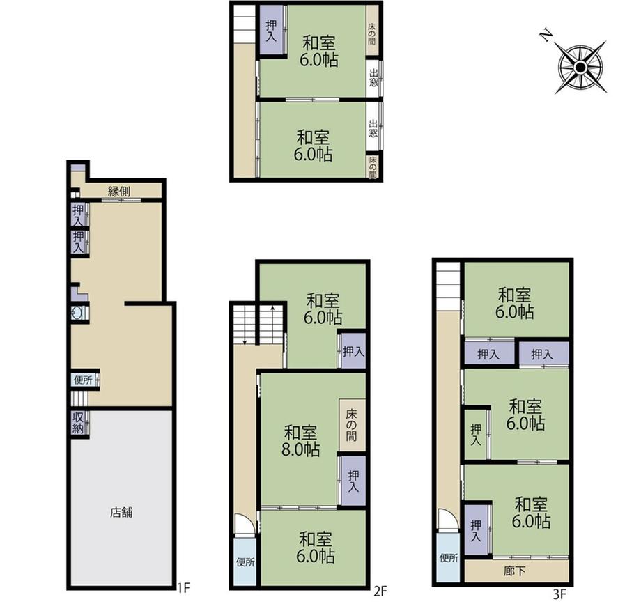 detached 福島県白河市桜町